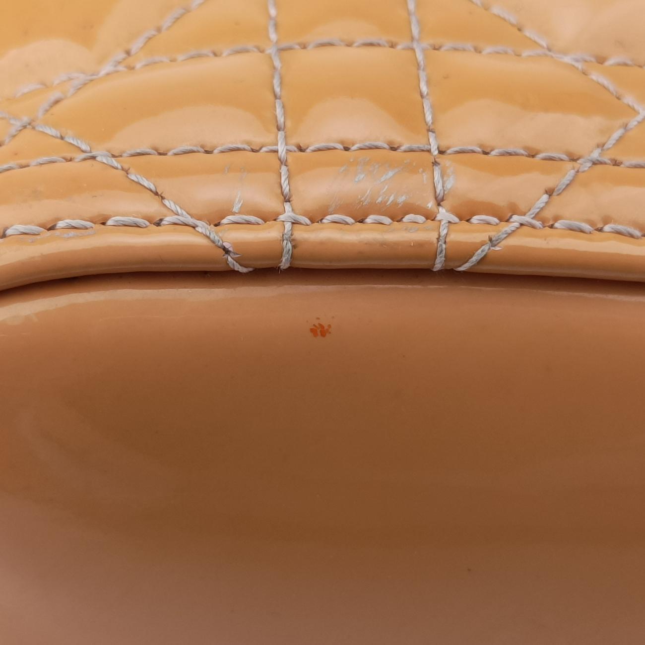 Lady Dior Yellow Patent 16-BO-0112 Bレディディオール イエロー パテント 16-BO-0112 B