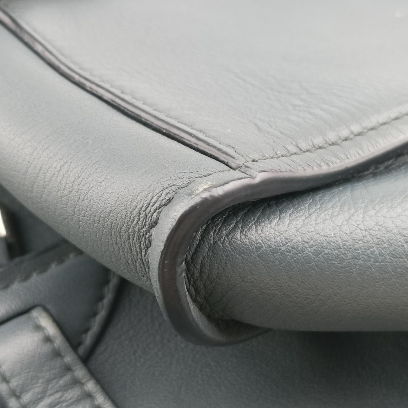 Big Bag Blue Leather U-MP-4197ビッグバッグ ブルー レザー U-MP-4197