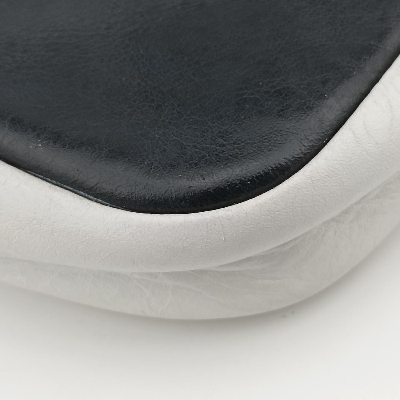 Cambon Line Black×white lambskin A25178 9499352カンボン ライン ブラック×ホワイト ラムスキン A25178 9499352