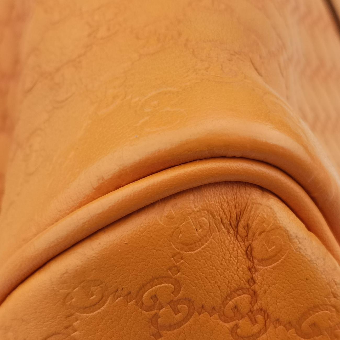 Microguccissima Joy Orange Leather 322231 A015759603マイクログッチシマ オレンジ レザー 322231 A015759603