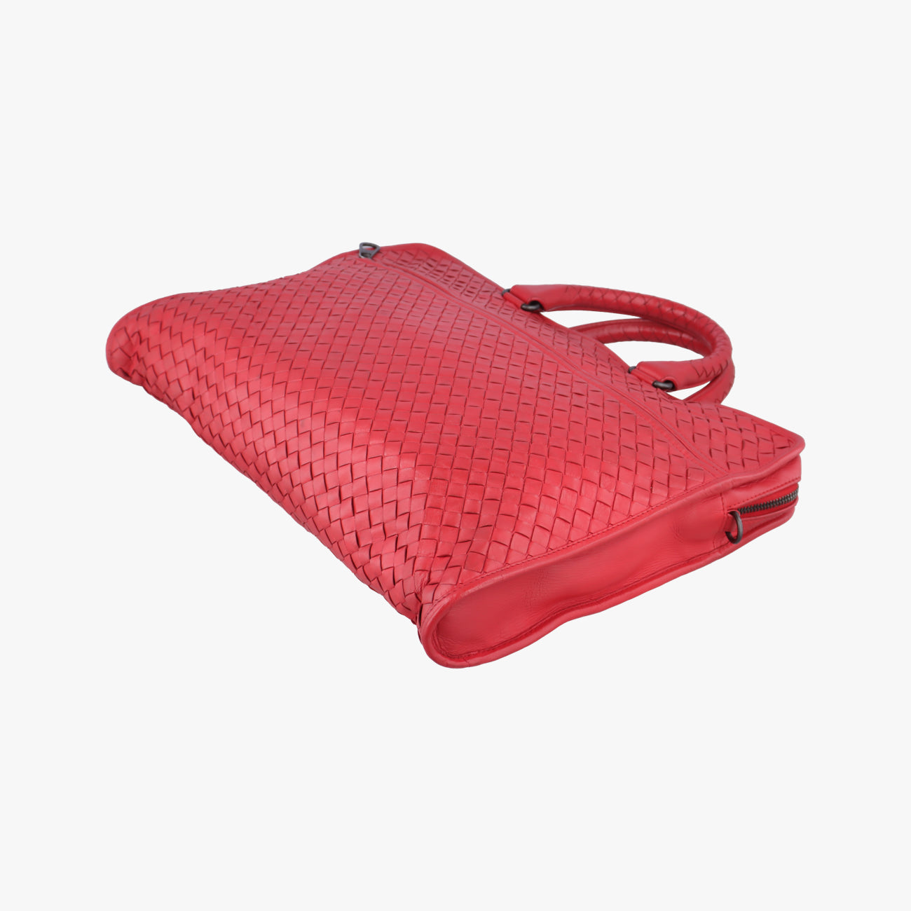 Intrecciato Red lambskin B02585004Sイントレチャート レッド ラムスキン B02585004S