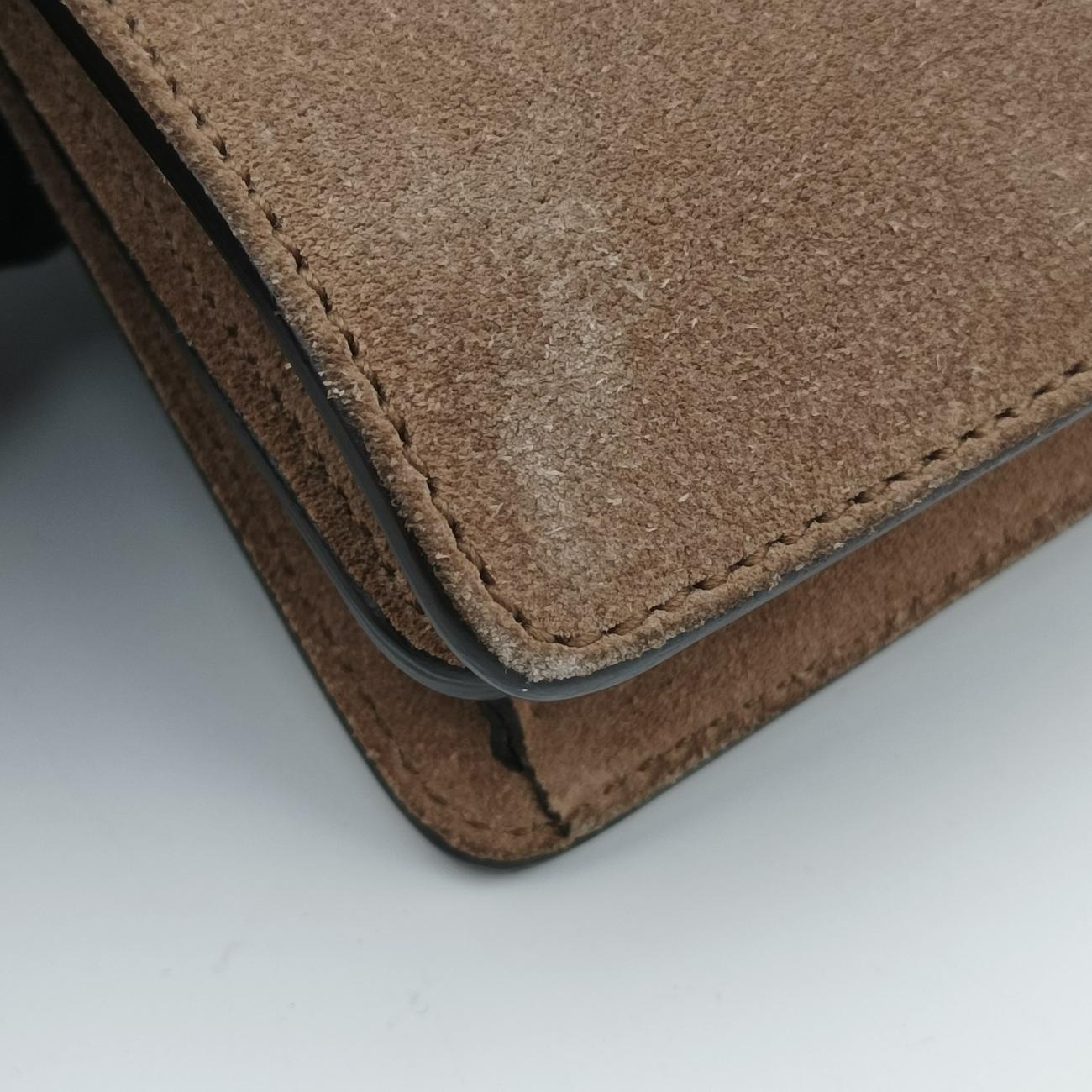 Dionysus Brown Suede x leather 400249 A019346434ディオニュソス ブラウン スエード×レザー 400249 A019346434