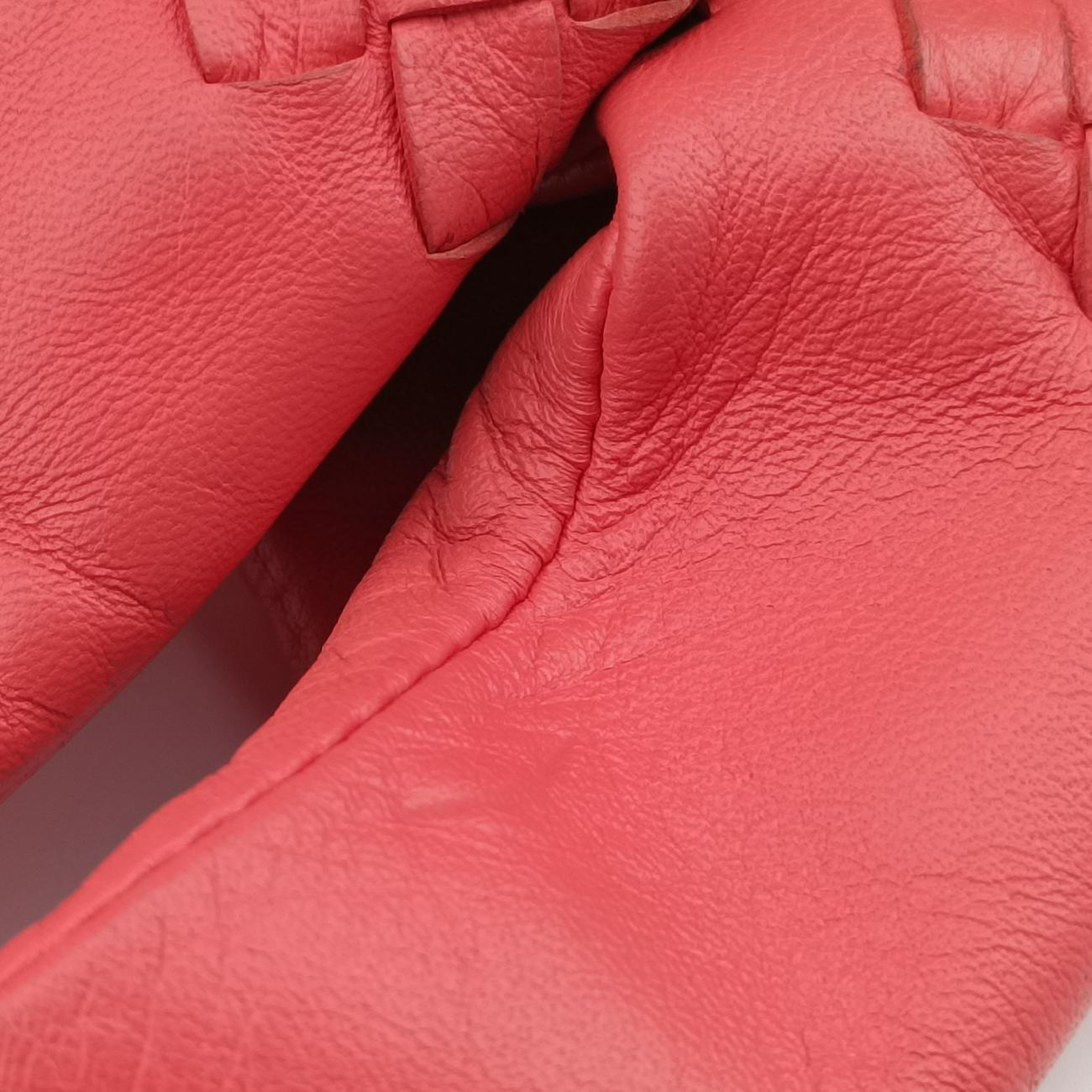 CAMPANA Intrecciato Orange lambskin 125787 V0016 6570 EPEV 2010 6474 Aカンパーナ イントレチャート オレンジ ラムスキン 125787 V0016 6570 EPEV 2010 6474 A