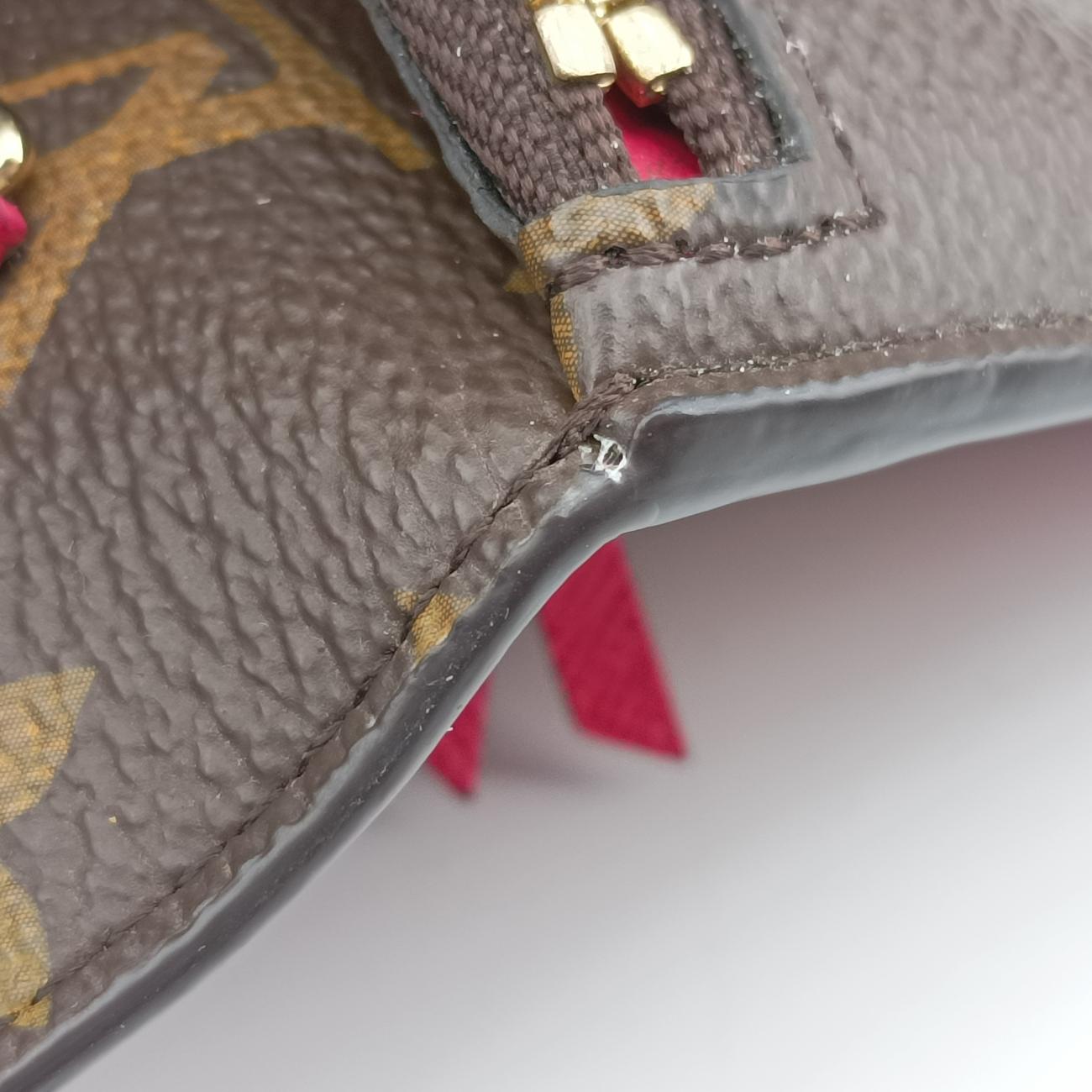 Pochette Weekend brown×Fuchsia Pink Monogram Canvas M62456 UB1188ポシェット ウィークエンド モノグラム/ブラウン系×フューシャピンク モノグラムキャンバス M62456 UB1188