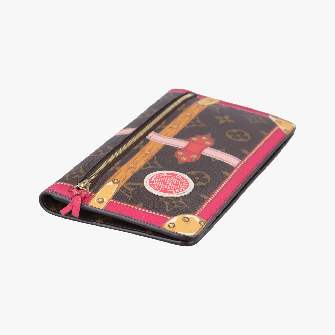 Pochette Weekend brown×Fuchsia Pink Monogram Canvas M62456 UB1188ポシェット ウィークエンド モノグラム/ブラウン系×フューシャピンク モノグラムキャンバス M62456 UB1188