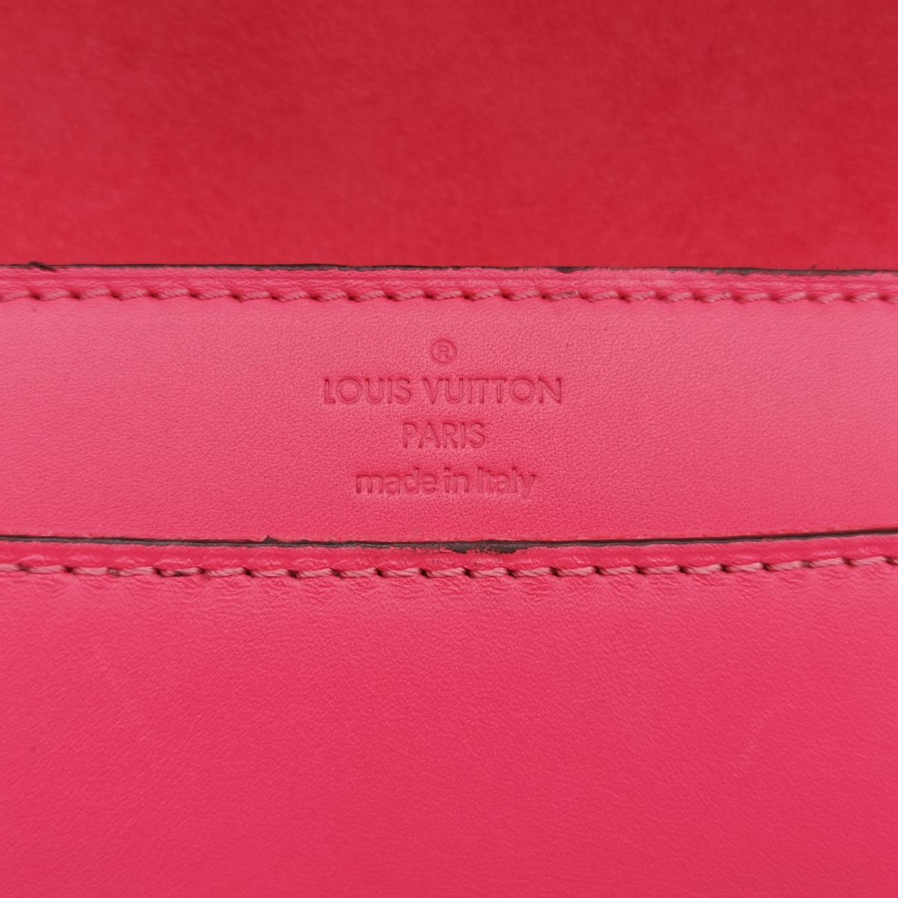 Pochette Louise GM Pink leather PL4134ポシェット ルイーズGM ピンク レザー PL4134