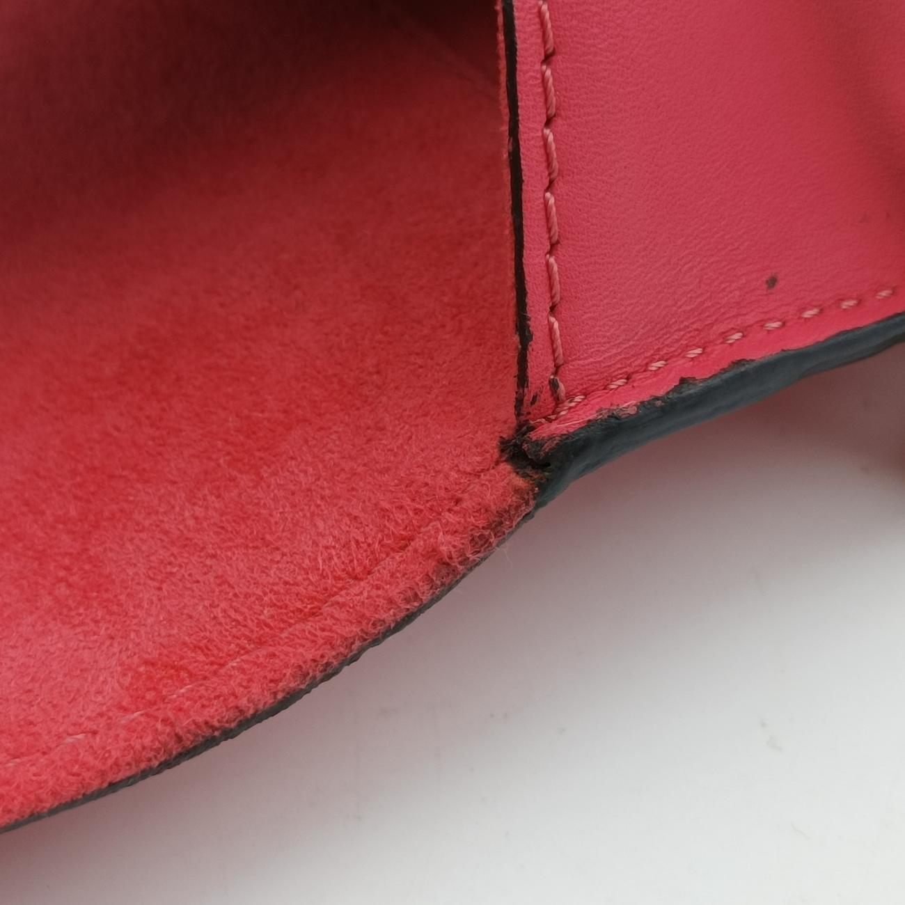 Pochette Louise GM Pink leather PL4134ポシェット ルイーズGM ピンク レザー PL4134