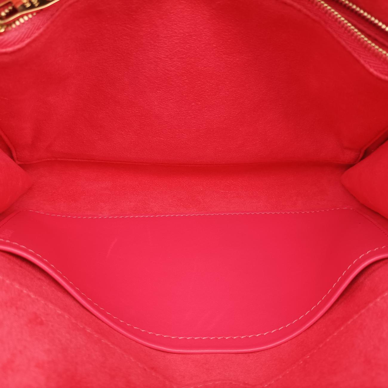 Pochette Louise GM Pink leather PL4134ポシェット ルイーズGM ピンク レザー PL4134