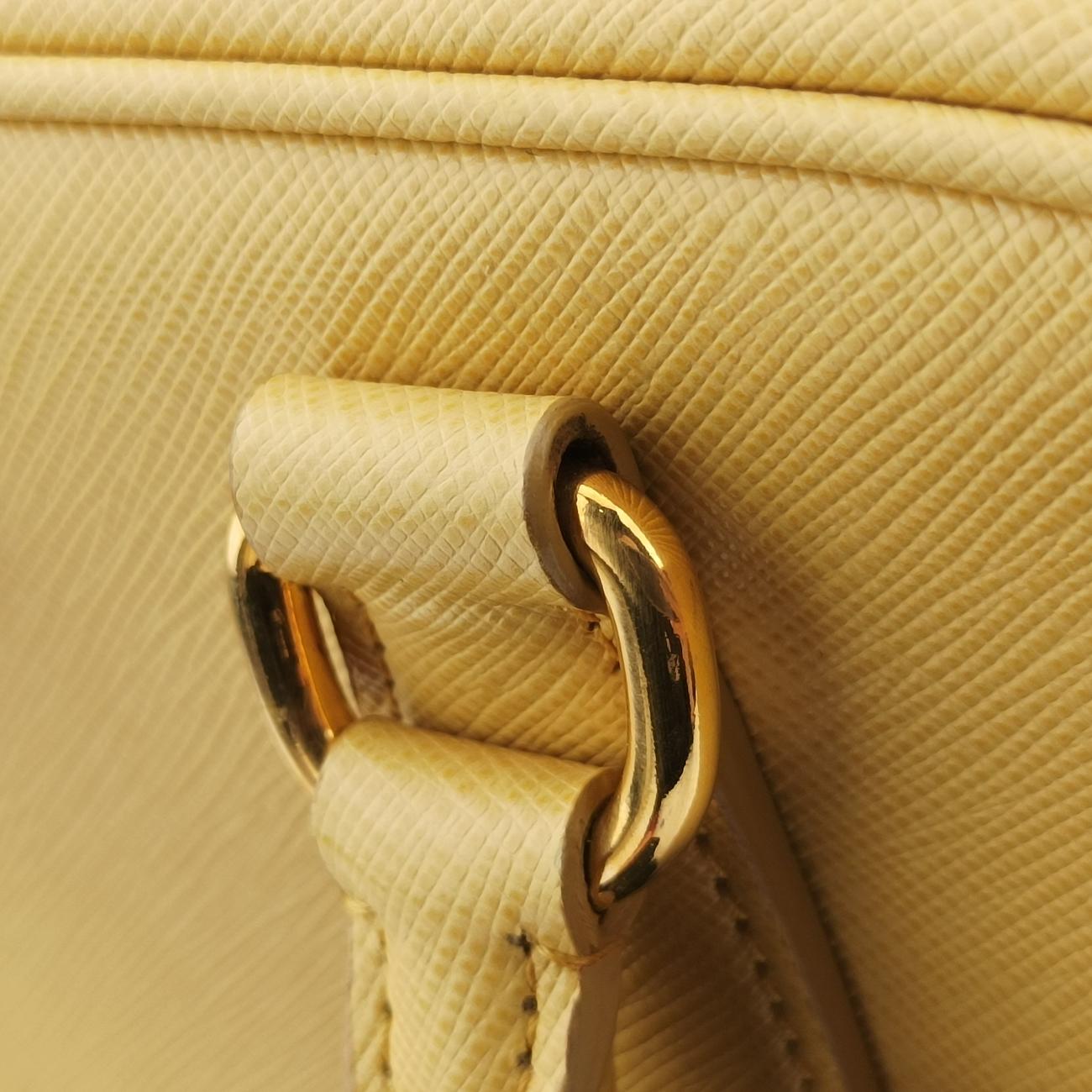 Pyramid Yellow Saffiano Leather BL0808 180 8ピラミッド イエロー サフィアーノレザー BL0808 180 8