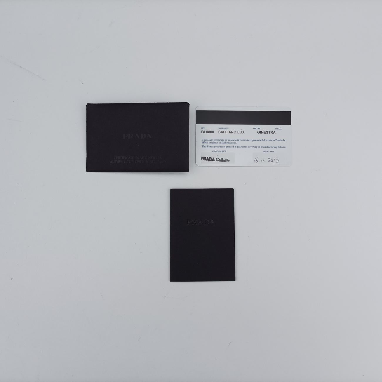 Pyramid Yellow Saffiano Leather BL0808 180 8ピラミッド イエロー サフィアーノレザー BL0808 180 8