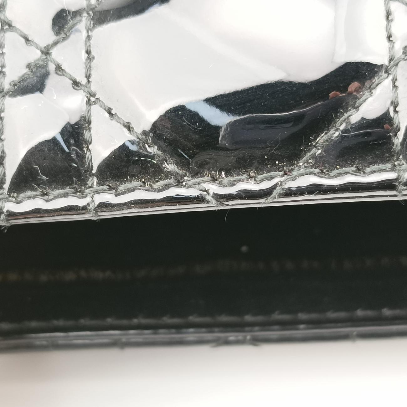 Lady Dior Black Patent 05-MA-1110 Aレディディオール ブラック パテント 05-MA-1110 A