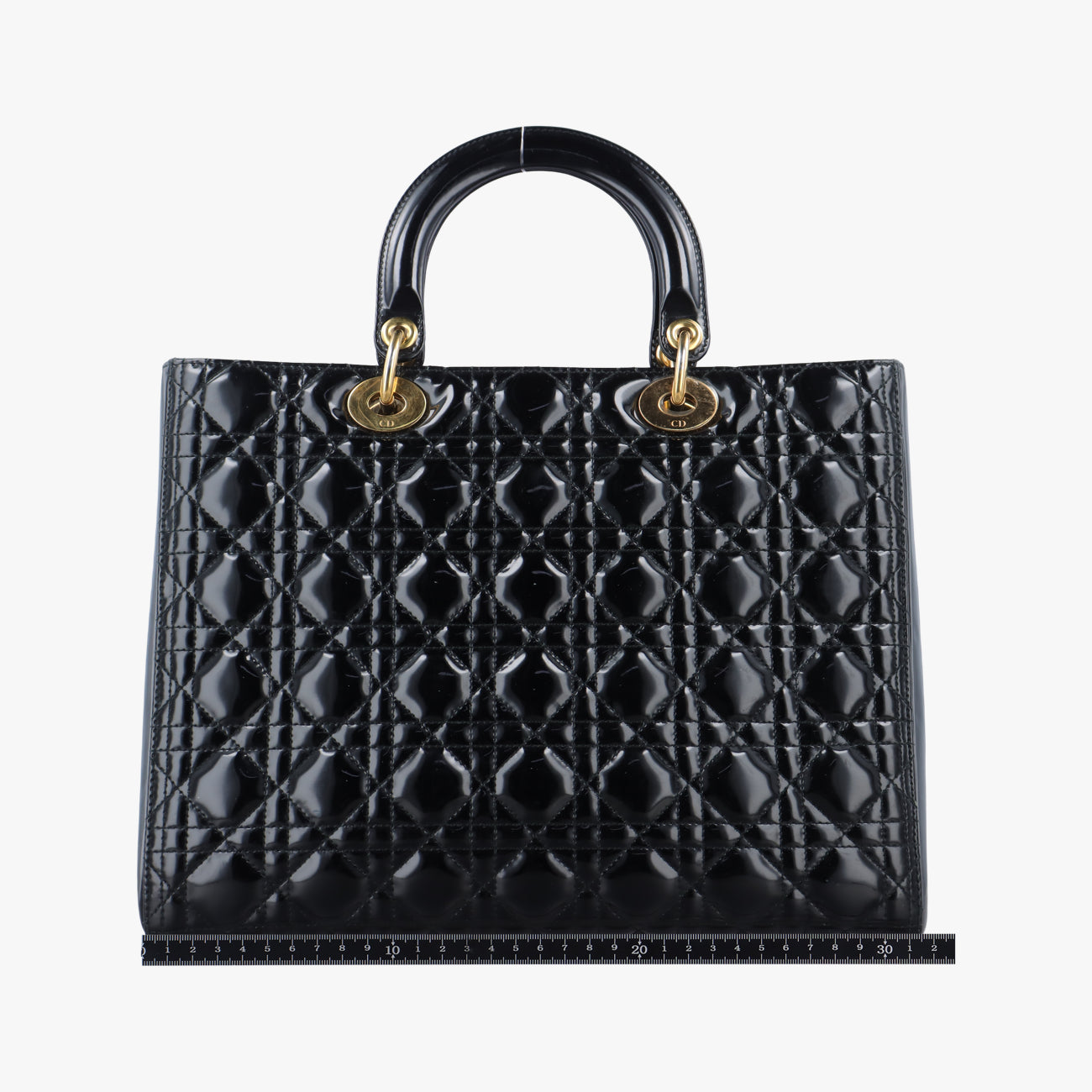 Lady Dior Black Patent 05-MA-1110 Aレディディオール ブラック パテント 05-MA-1110 A
