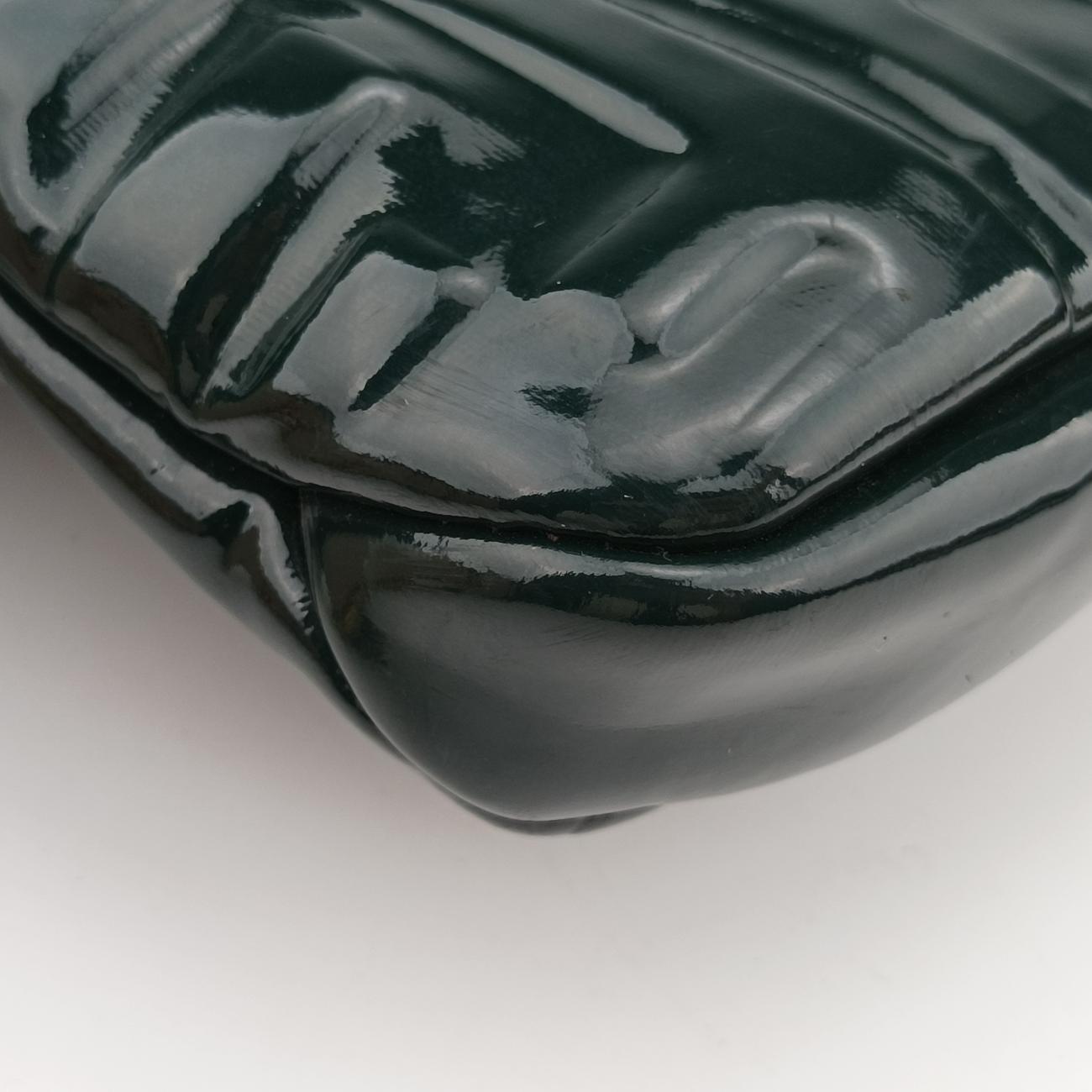 FF Flap Green Patent Leather 8BH361 8BH361-A9X4-199-12085FF フラップ グリーン パテント 8BH361 8BH361-A9X4-199-12085