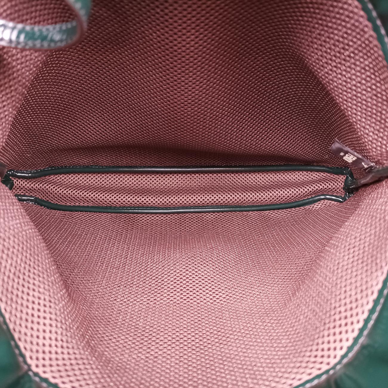 FF Flap Green Patent Leather 8BH361 8BH361-A9X4-199-12085FF フラップ グリーン パテント 8BH361 8BH361-A9X4-199-12085