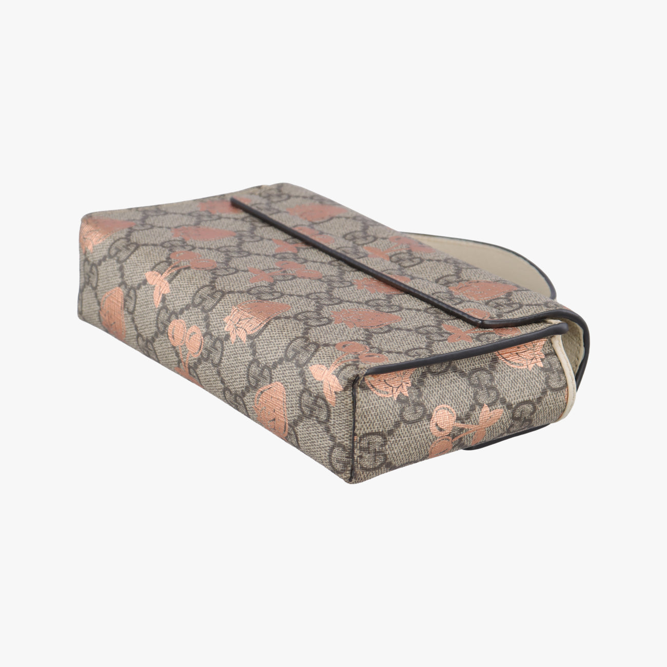 Padlock Brown×Multicolour PVC coated canvas 652683 パドロック ブラウン×マルチカラー PVCコーティングキャンバス 652683