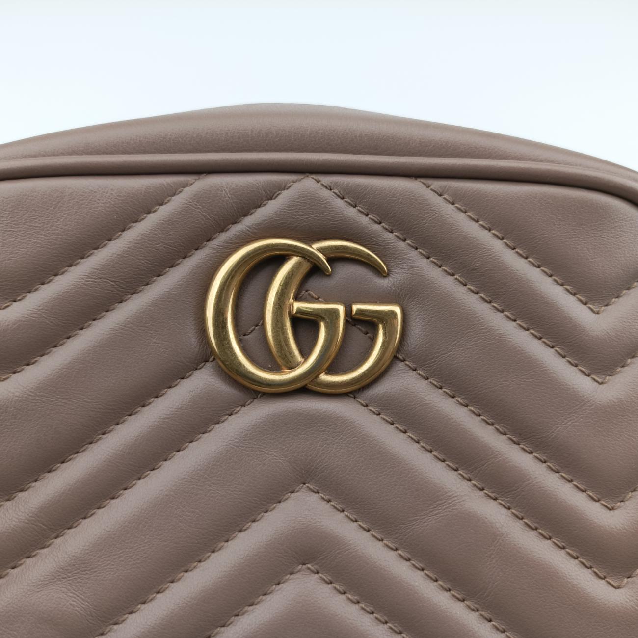 GG MarmontBeigeLeather448065B030391115GGマーモントベージュレザー448065B030391115