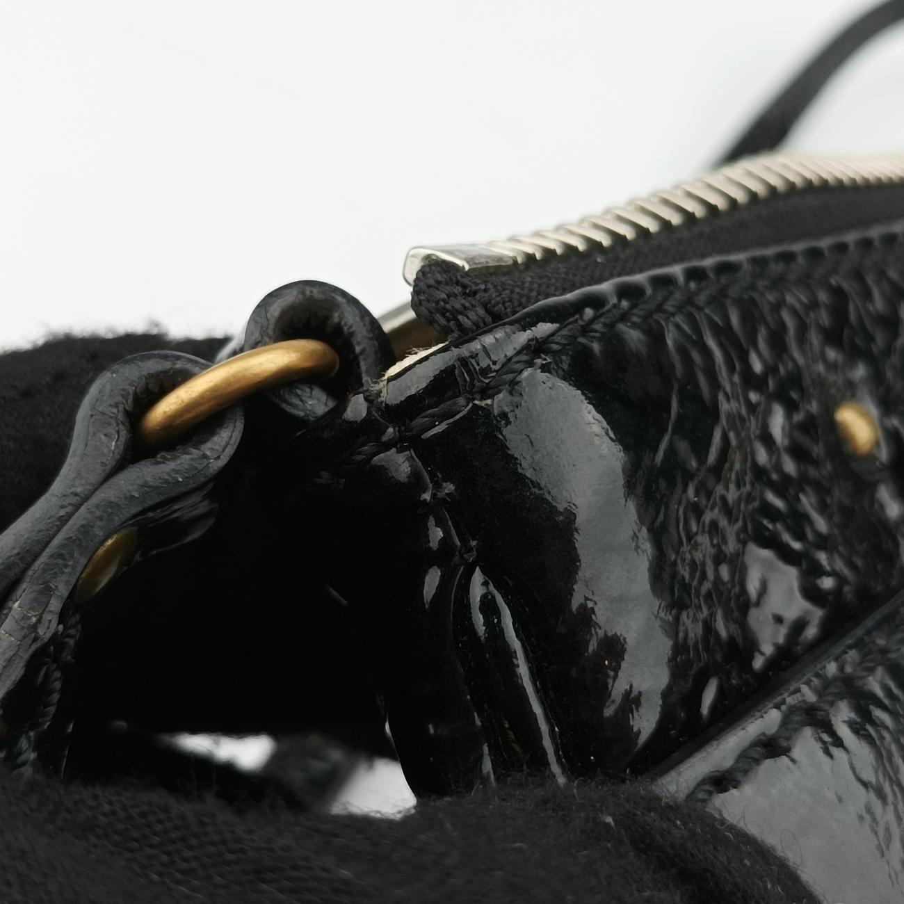 Paddington Pochette Vintage Black Leather 03-09-51-5811パディントン ヴィンテージポーチ ブラック レザー 03-09-51-5811