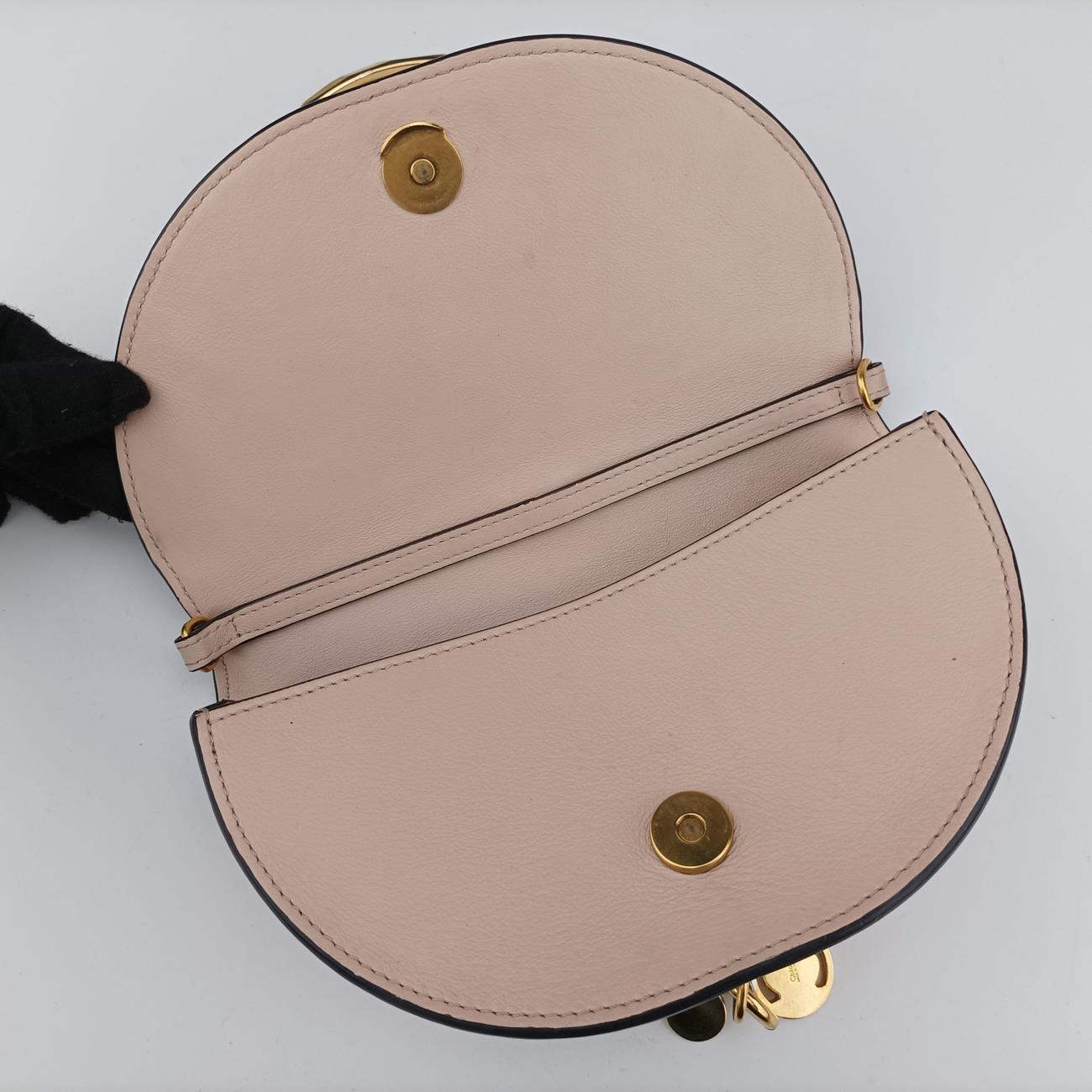 Nile Minaudiere pink Leather 02-19-99-65ナイル ミノディエール ピンク レザー 02-19-99-65