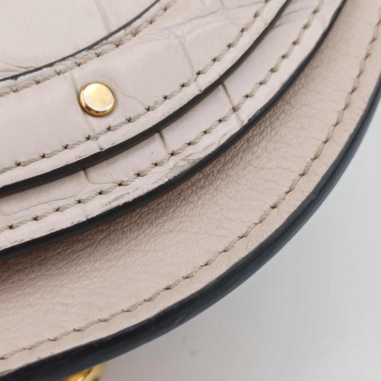 Nile Minaudiere pink Leather 02-19-99-65ナイル ミノディエール ピンク レザー 02-19-99-65