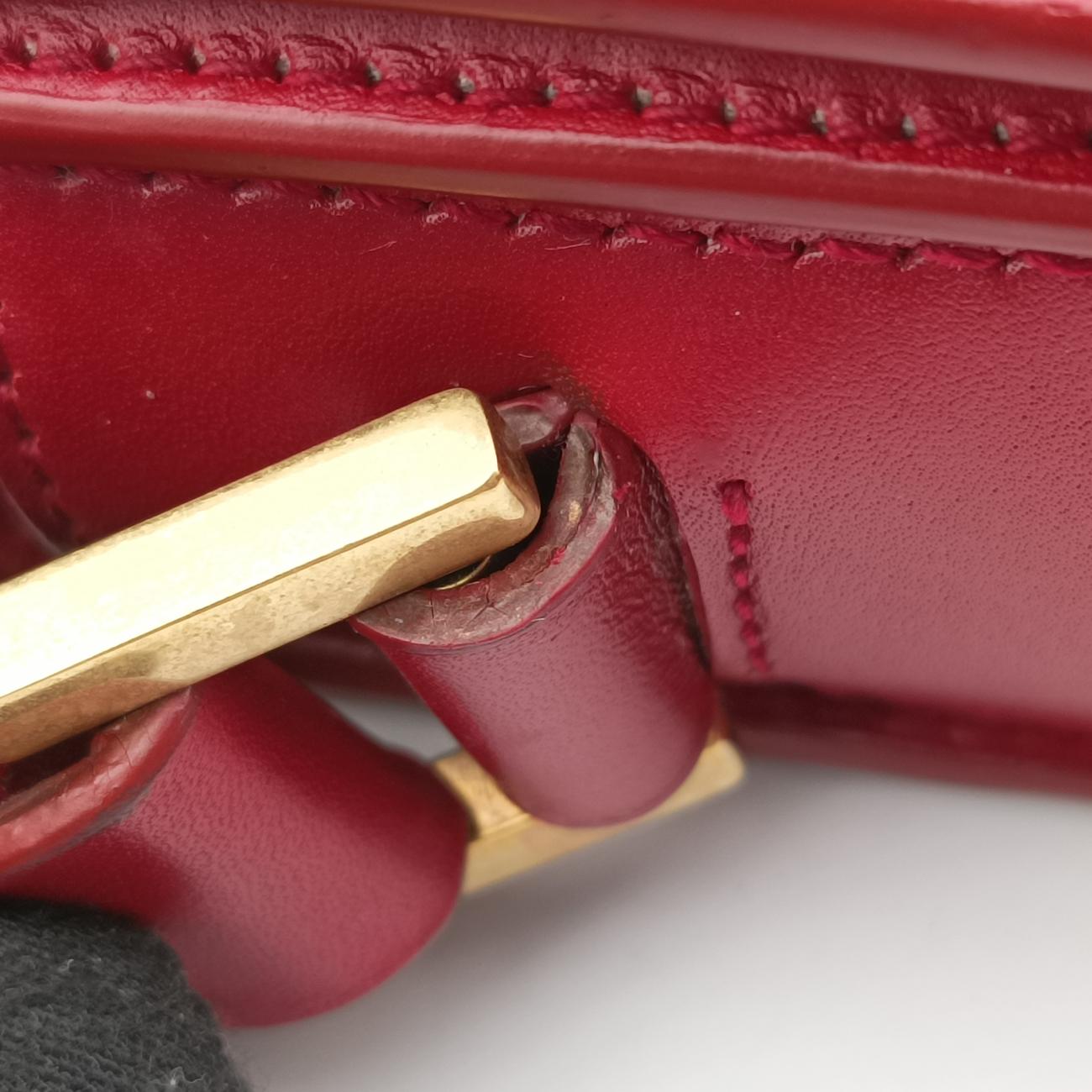 Solferino Red Leather 634305 FLY634305.0420ソルフェリーノ レッド レザー 634305 FLY634305.0420