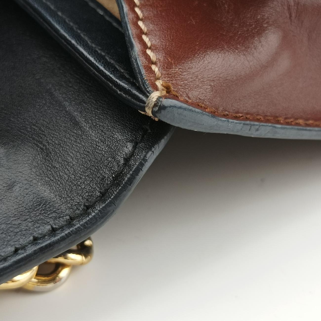 Padlock Brown×Black Leather 409487 C027582622パドロック ブラウン×ブラック レザー 409487 C027582622