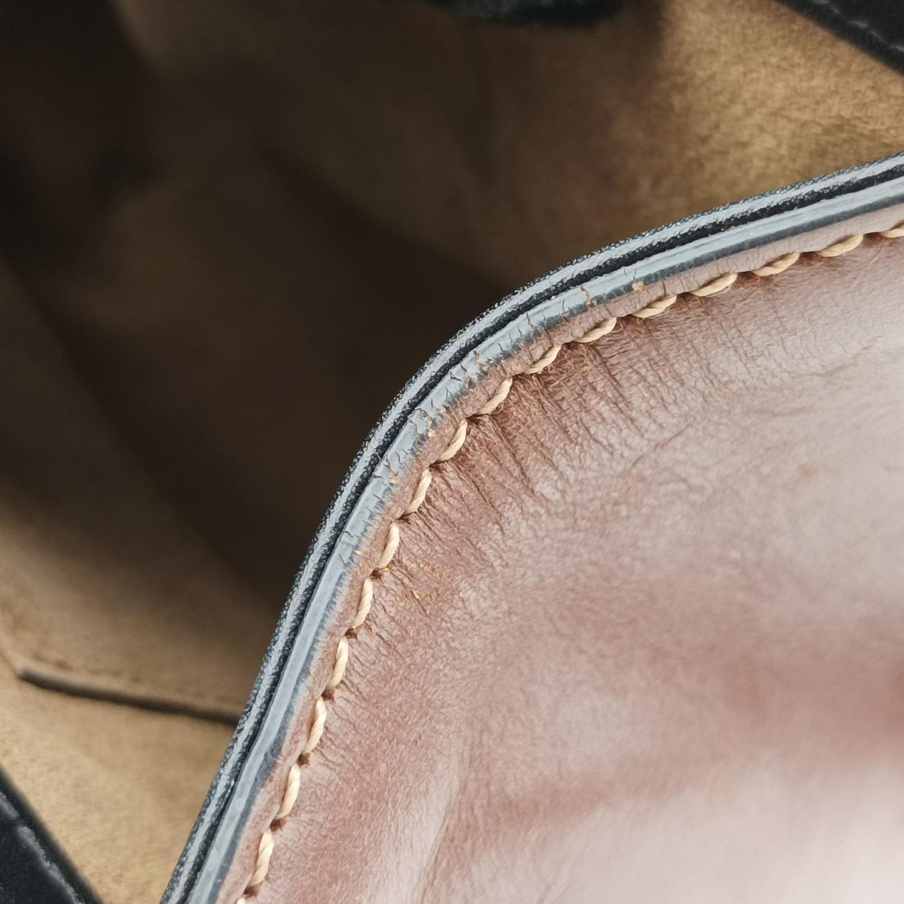 Padlock Brown×Black Leather 409487 C027582622パドロック ブラウン×ブラック レザー 409487 C027582622