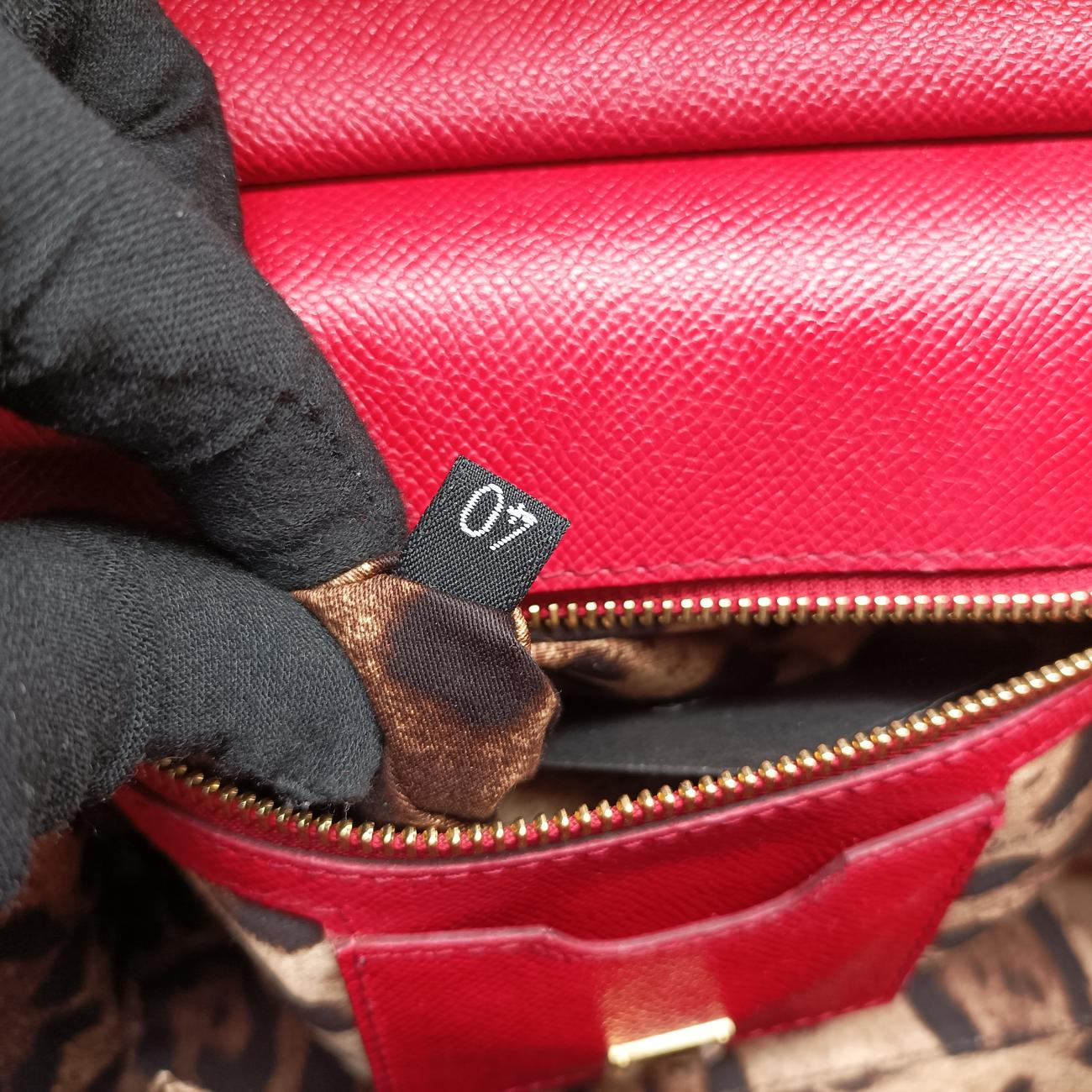 SICILY Red Leather 40シシリー レッド レザー 40