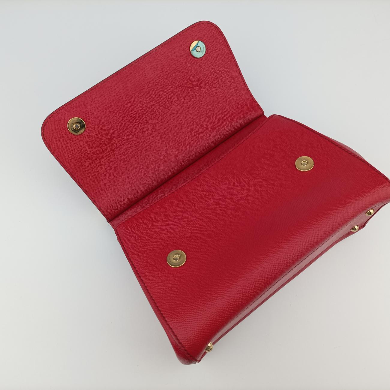 SICILY Red Leather 40シシリー レッド レザー 40
