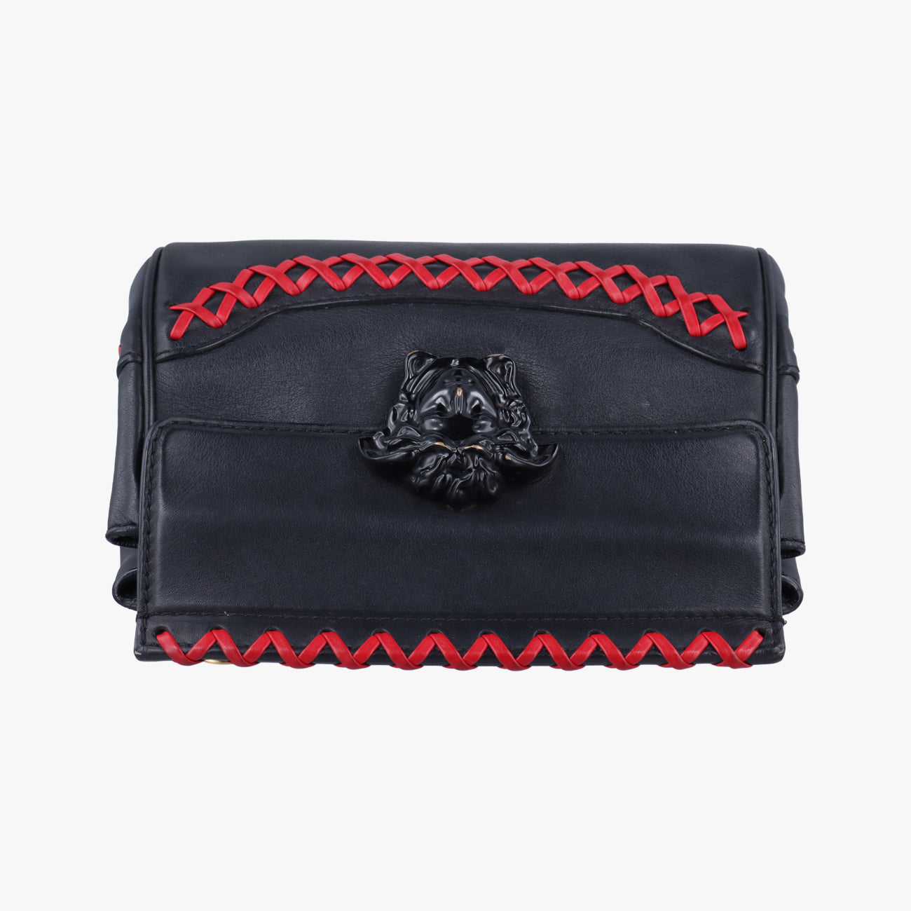 La medusa Black×Red leather CLG 809 002 817 123ラ メドゥーサ ブラック×レッド レザー CLG 809 002 817 123