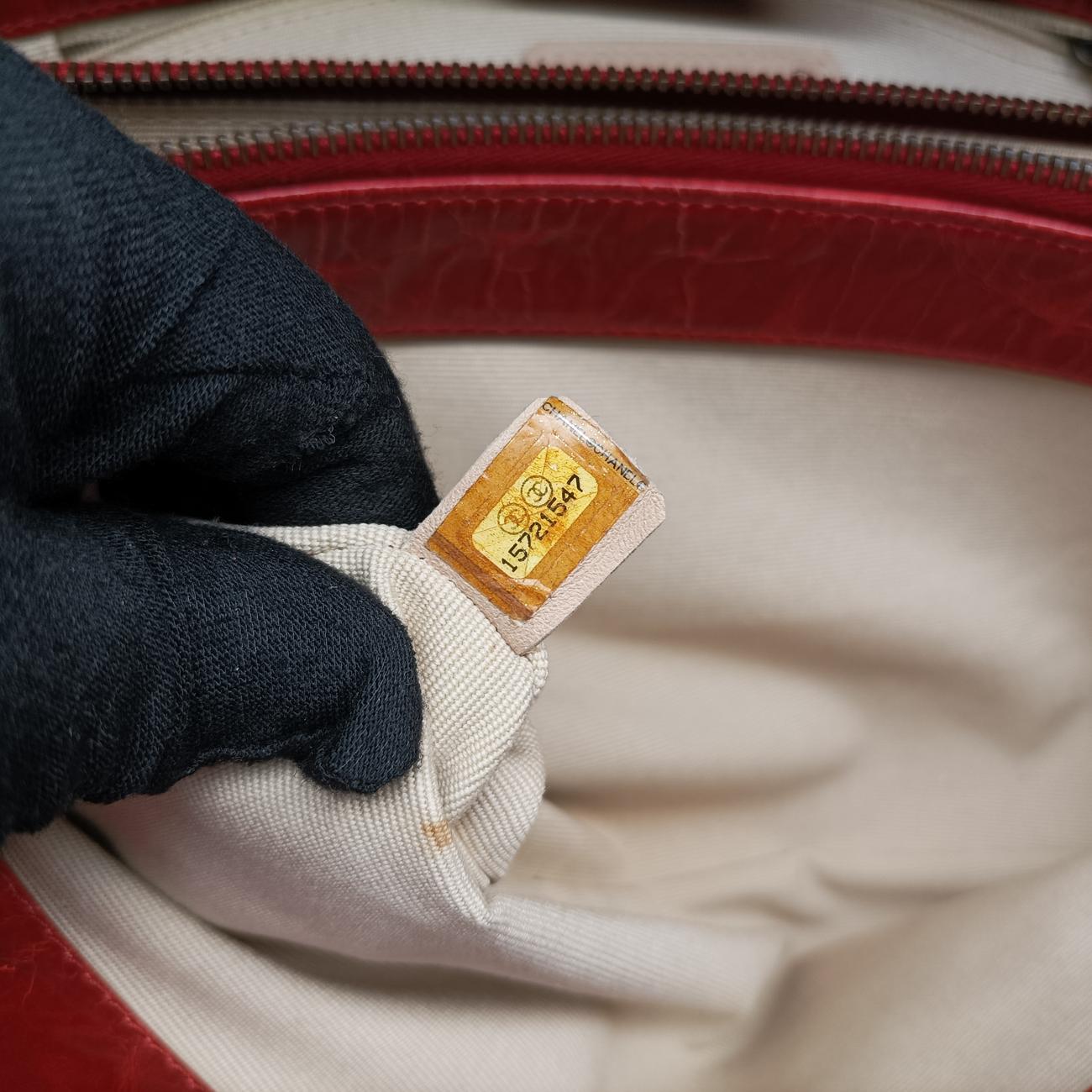 2.55 Matelasse Red Leather A66817 157215472.55 マトラッセ レッド レザー A66817 15721547