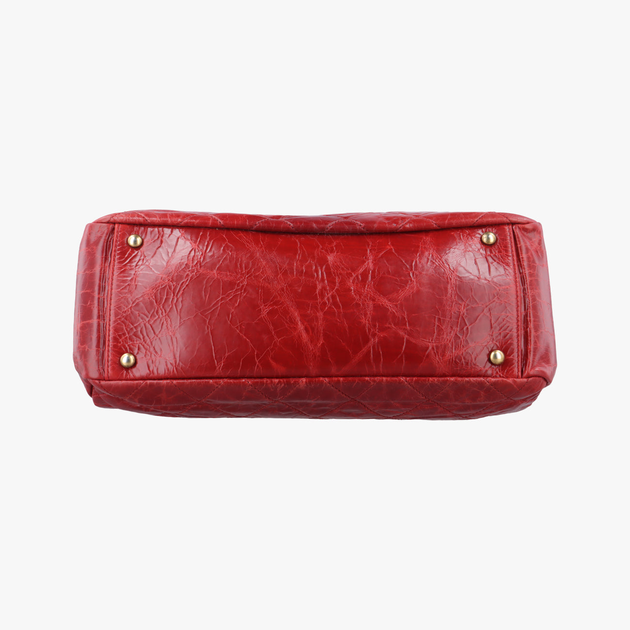 2.55 Matelasse Red Leather A66817 157215472.55 マトラッセ レッド レザー A66817 15721547