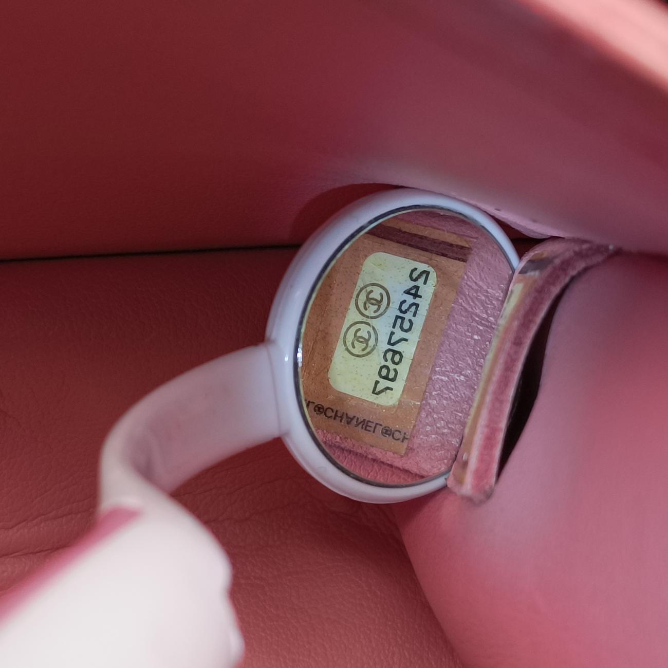 BOY CHANEL Pink×Multicolour Leather x Plastic A67085 24257697ボーイシャネル ピンク×マルチカラー レザー×プラスチック A67085 24257697