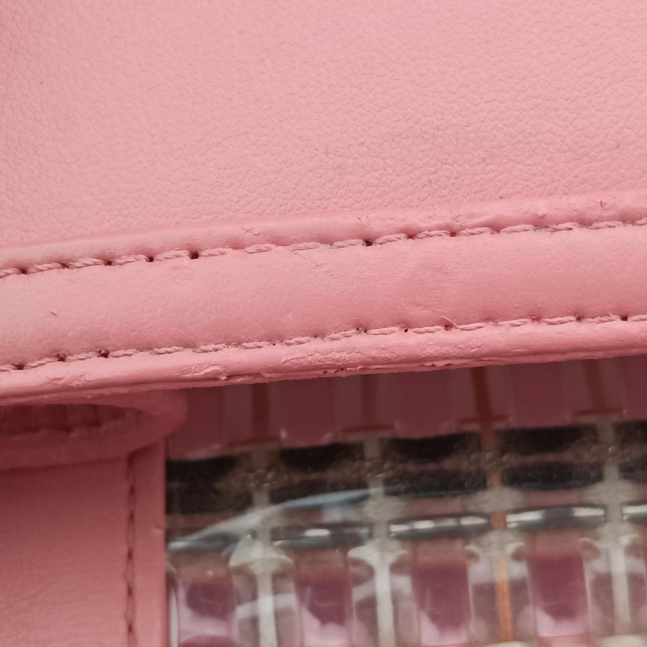 BOY CHANEL Pink×Multicolour Leather x Plastic A67085 24257697ボーイシャネル ピンク×マルチカラー レザー×プラスチック A67085 24257697