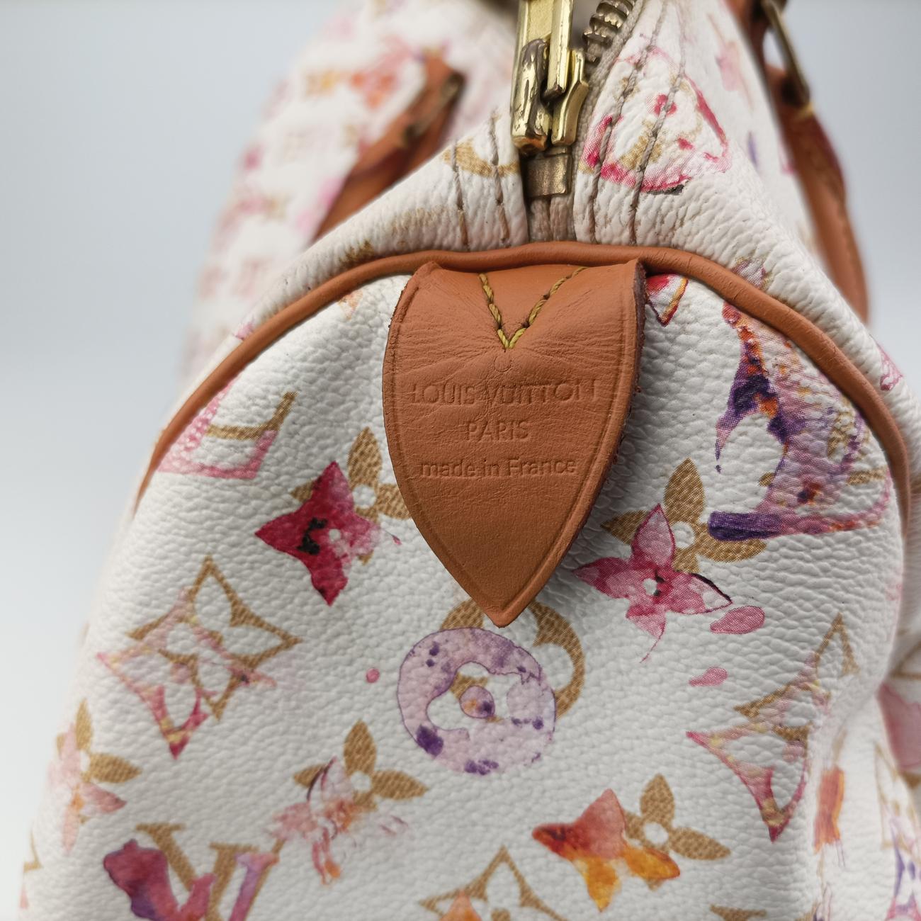 Speedy 30 white×Multicolor Monogram Water Color M95751 SP1018スピーディ30 ブロン×マルチカラー モノグラム ウォーターカラー M95751 SP1018