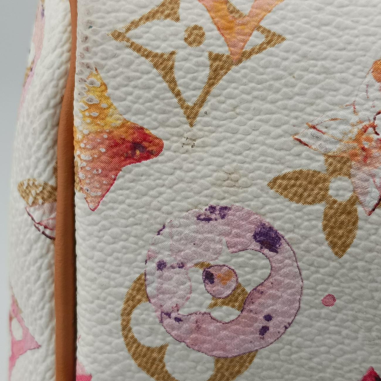 Speedy 30 white×Multicolor Monogram Water Color M95751 SP1018スピーディ30 ブロン×マルチカラー モノグラム ウォーターカラー M95751 SP1018