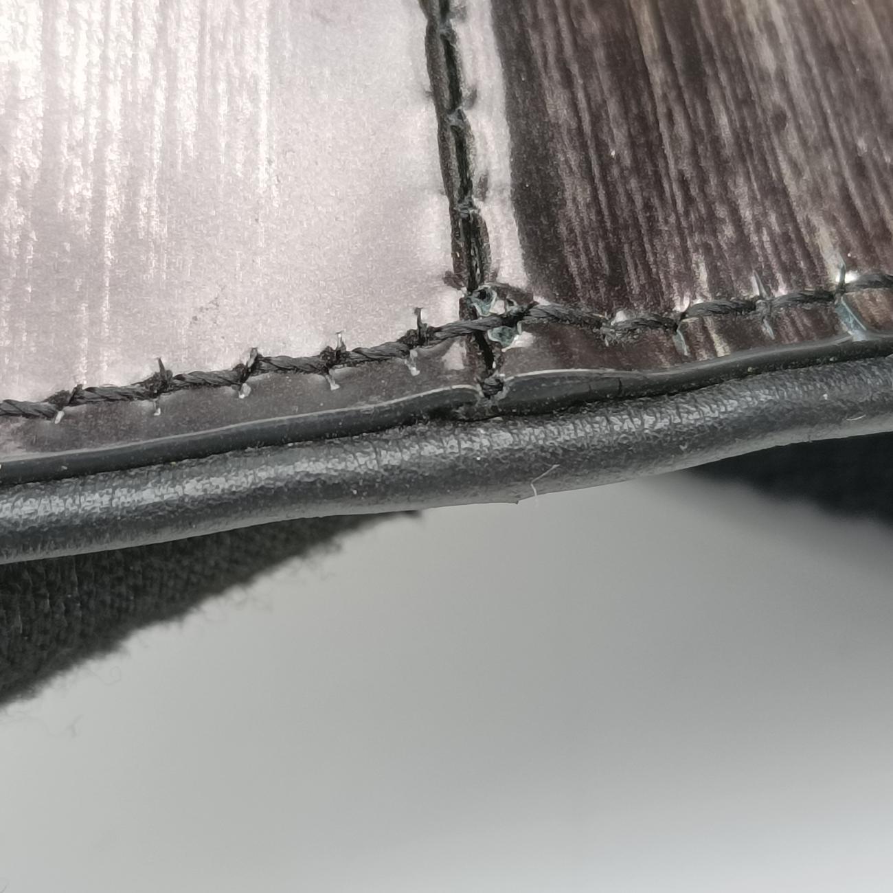 Saddle Grey×Black leather 00-BO-0222サドル グレー×ブラック レザー 00-BO-0222