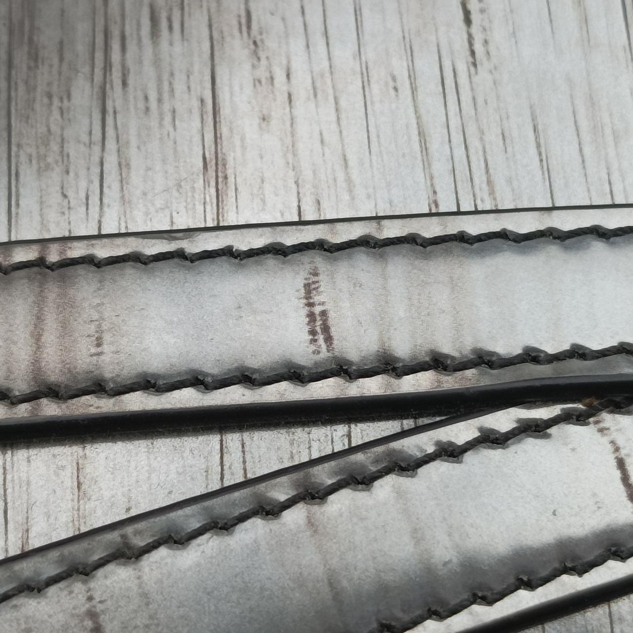 Saddle Grey×Black leather 00-BO-0222サドル グレー×ブラック レザー 00-BO-0222