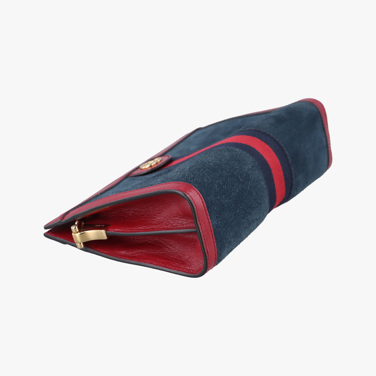 Ophidia Navy×red Suede 503877 B027409594オフィディア ネイビー×レッド スエード 503877 B027409594