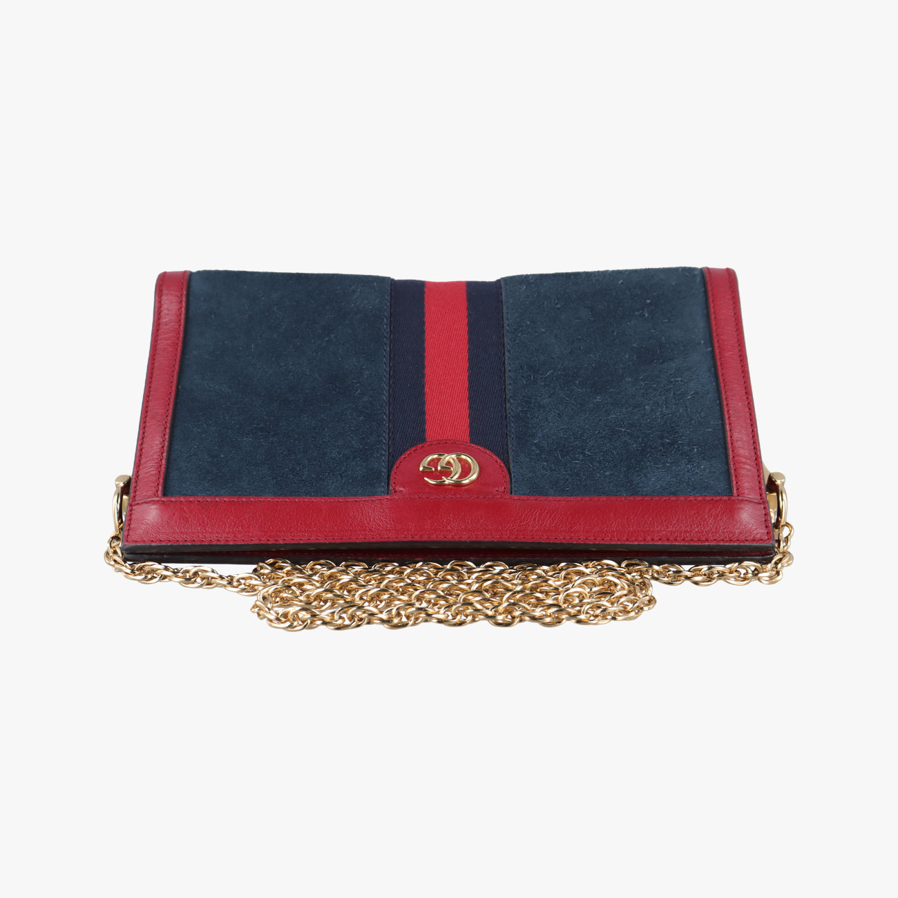 Ophidia Navy×red Suede 503877 B027409594オフィディア ネイビー×レッド スエード 503877 B027409594