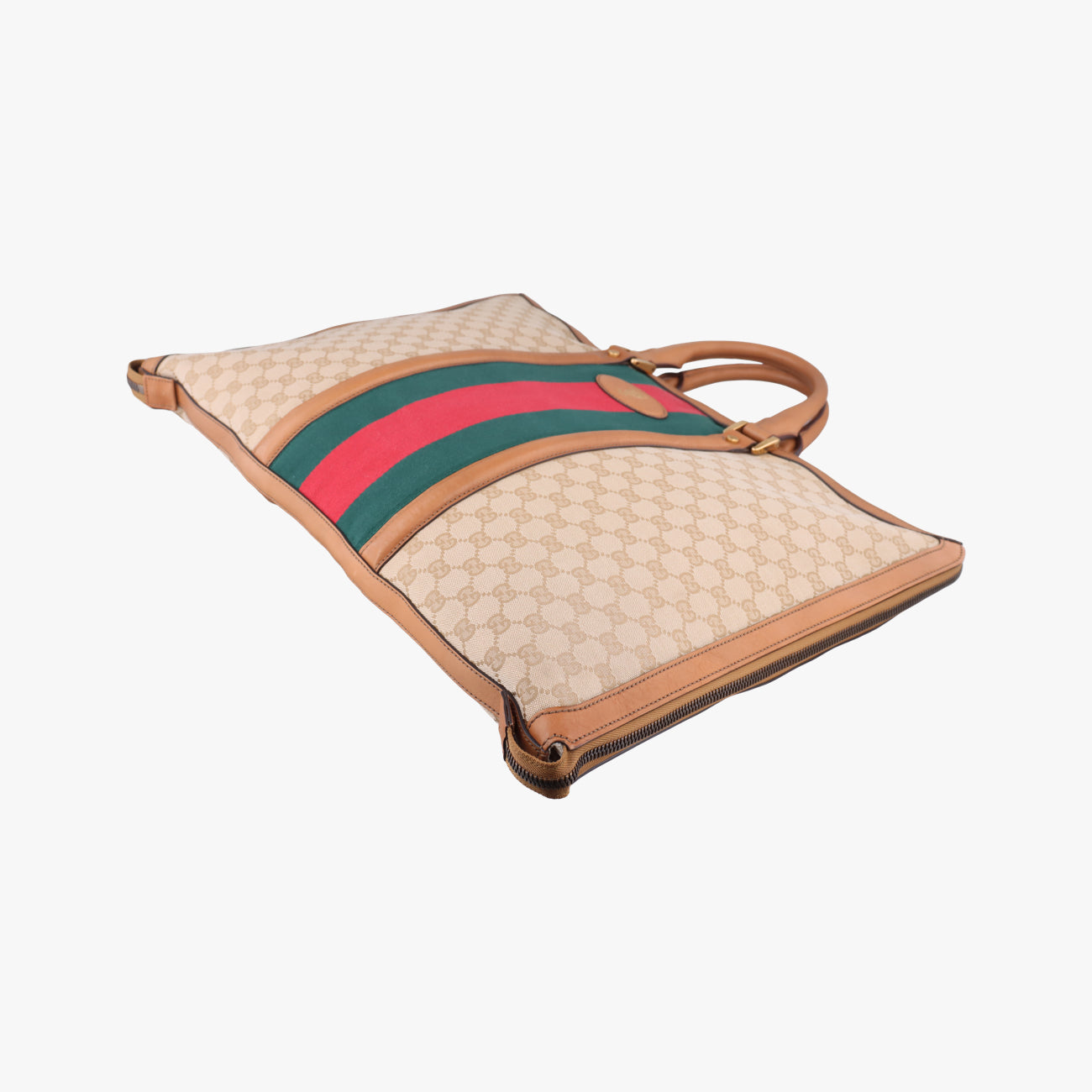 GG Supreme Beige x Red x Green PVC coated canvas 312050 A013521873GGスプリーム ベージュ×レッド×グリーン PVCコーティングキャンバス 312050 A013521873