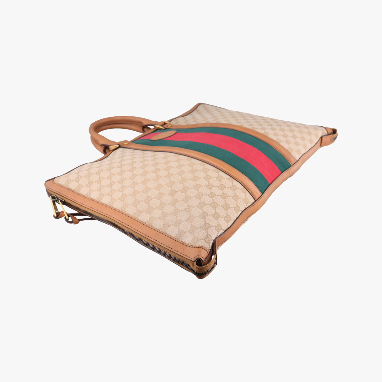 GG Supreme Beige x Red x Green PVC coated canvas 312050 A013521873GGスプリーム ベージュ×レッド×グリーン PVCコーティングキャンバス 312050 A013521873