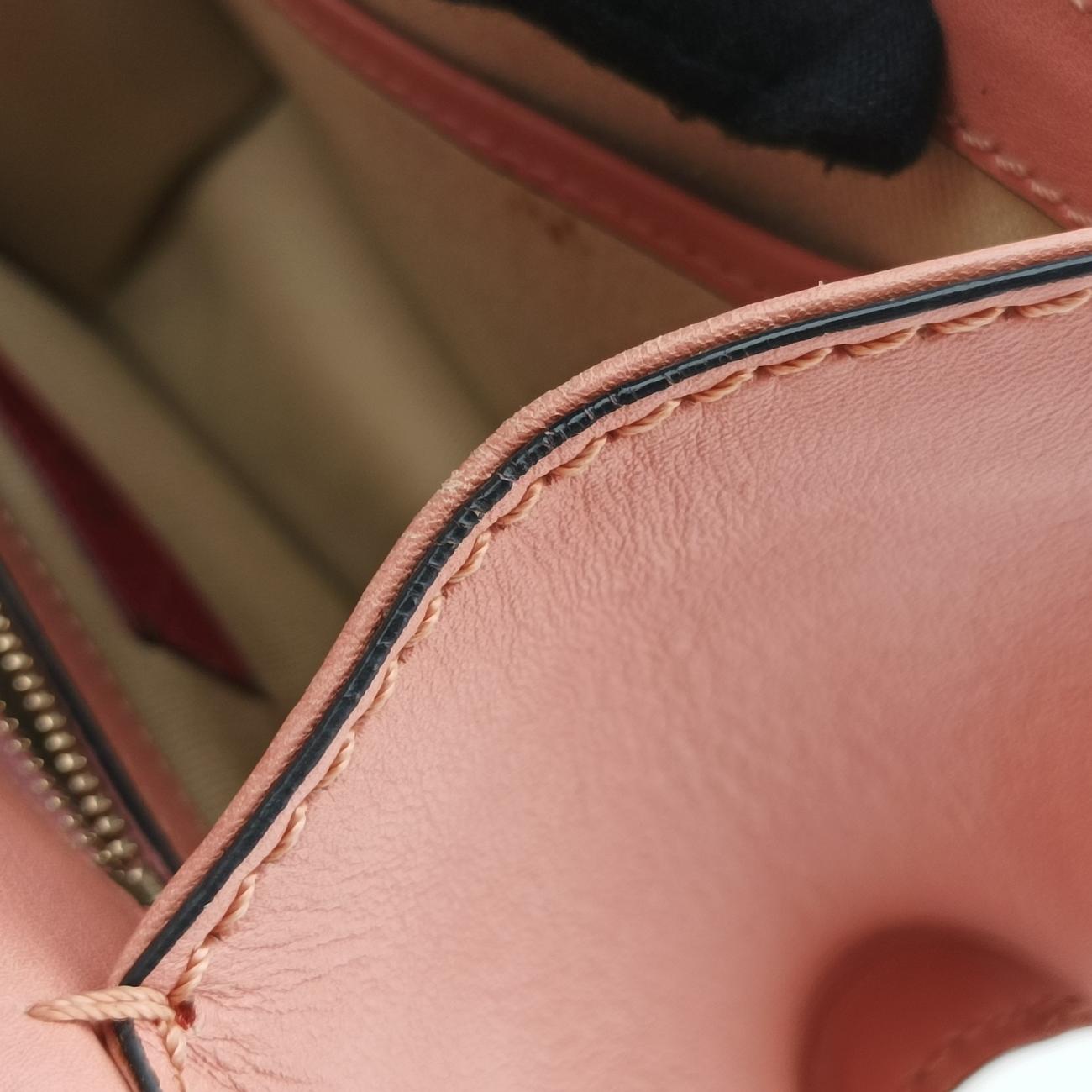 Rockstud Glam Lock Pink Leather Lot number unknownロックスタッズ グラムロック スモール ピンク レザー 製番不明