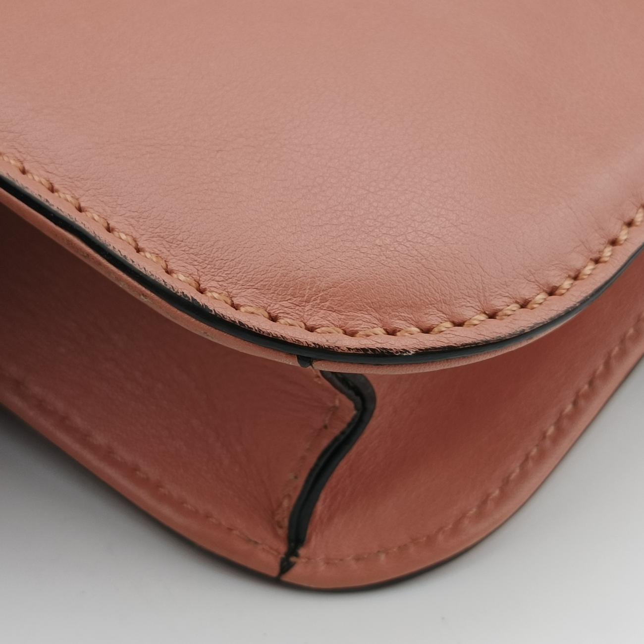 Rockstud Glam Lock Pink Leather Lot number unknownロックスタッズ グラムロック スモール ピンク レザー 製番不明