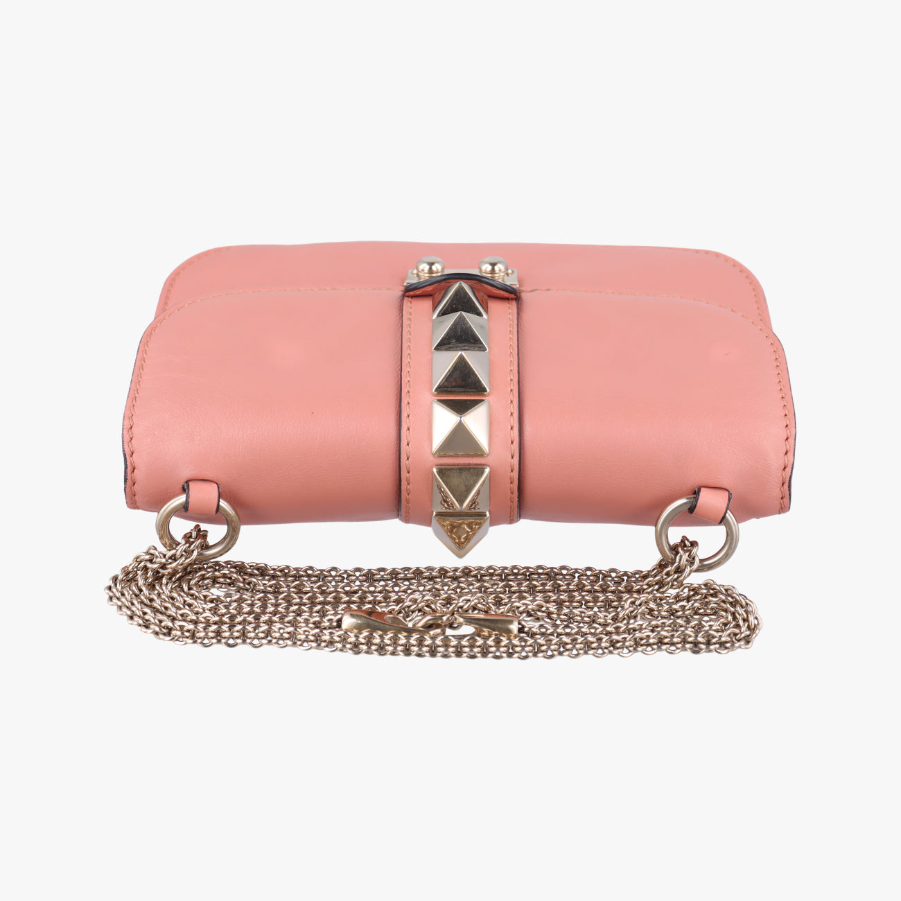 Rockstud Glam Lock Pink Leather Lot number unknownロックスタッズ グラムロック スモール ピンク レザー 製番不明