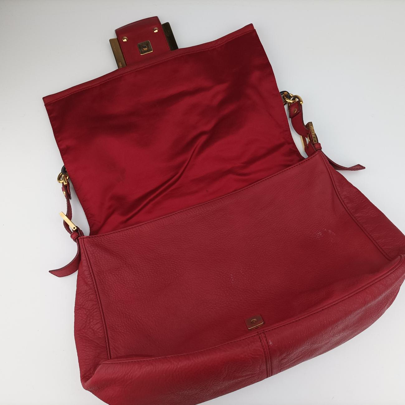 Big Mamma Forever Flap Red Leather 8BR638 8BR638-FB7 119-2384ビッグマンマバケット レッド レザー 8BR638 8BR638-FB7 119-2384