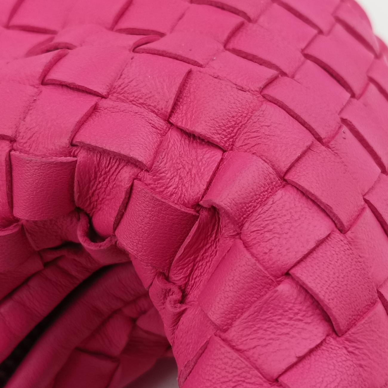 Intrecciato Pink lambskin B02359549Qイントレチャート ピンク ラムスキン B02359549Q