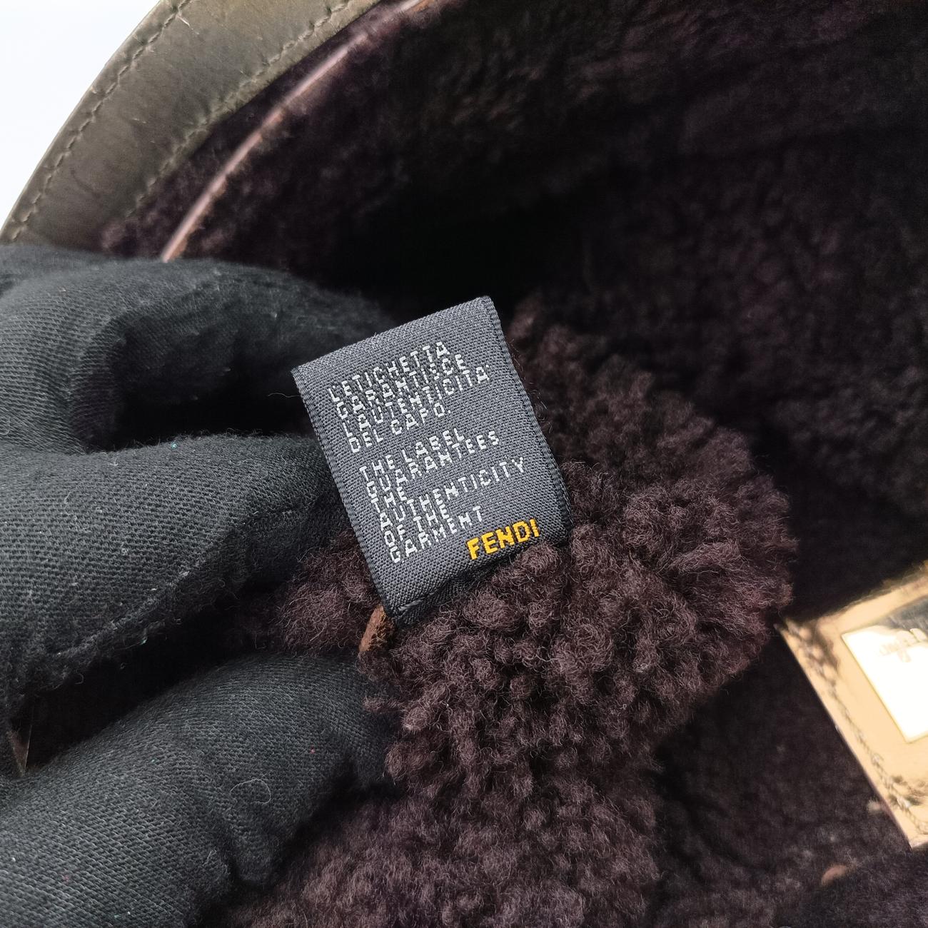 Tobacco Zucca Chef Golden Shearling 8BR445 2415-8BR445-TEU-059タバコ ズッカ シェフ ゴールド シアリング 8BR445 2415-8BR445-TEU-059