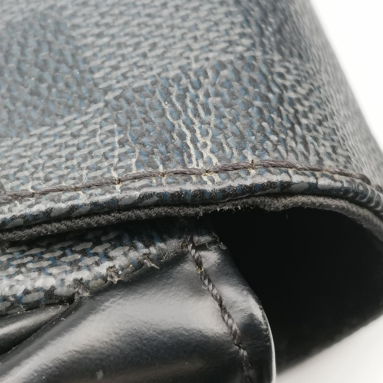 District PM Damier Graphite Damier Graphite canvas ×leather N41054 GI2167ディストリクトPM ダミエ グラフィット ダミエグラフィット キャンバス×レザー N41054 GI2167