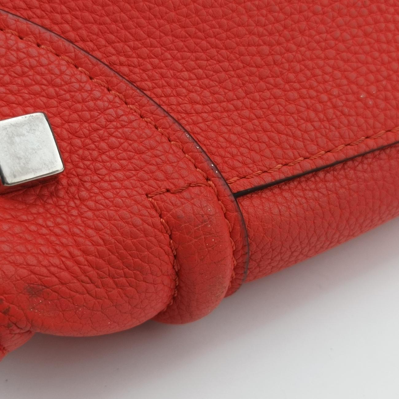 Luggage Mini Shopper Orange Leather S-SA-0191 S-CU-1101ラゲージミニショッパー オレンジ レザー S-SA-0191 S-CU-1101