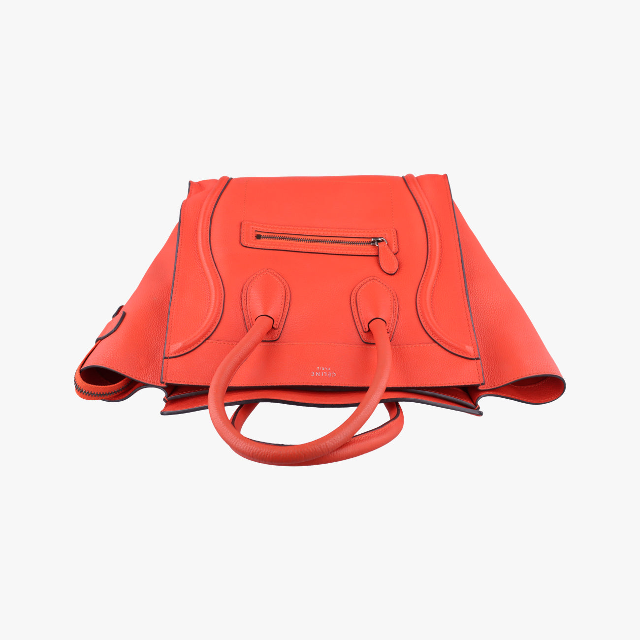 Luggage Mini Shopper Orange Leather S-SA-0191 S-CU-1101ラゲージミニショッパー オレンジ レザー S-SA-0191 S-CU-1101